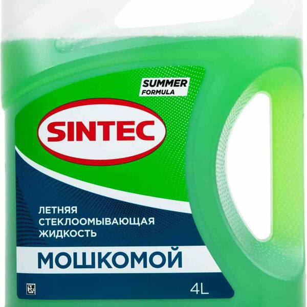 Жидкость стеклоомывающая летняя Sintec Мошкомой