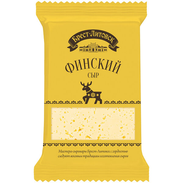Сыр Брест-Литовск Финский 45% 200г