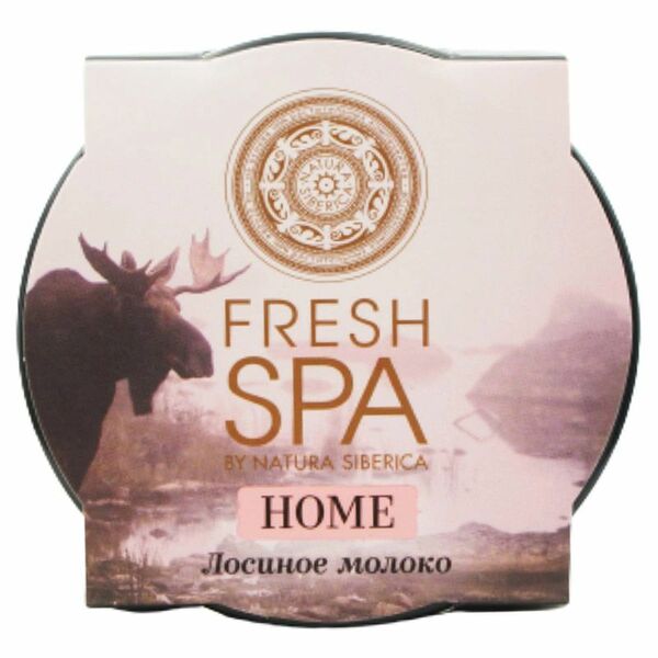 Скраб-маска для тела Natura Siberica Fresh Spa Home Лосиное молоко питательная
