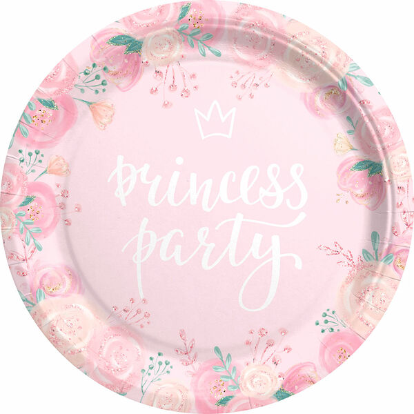 Тарелки картонные Пакетико Girls 23 см 6 шт
