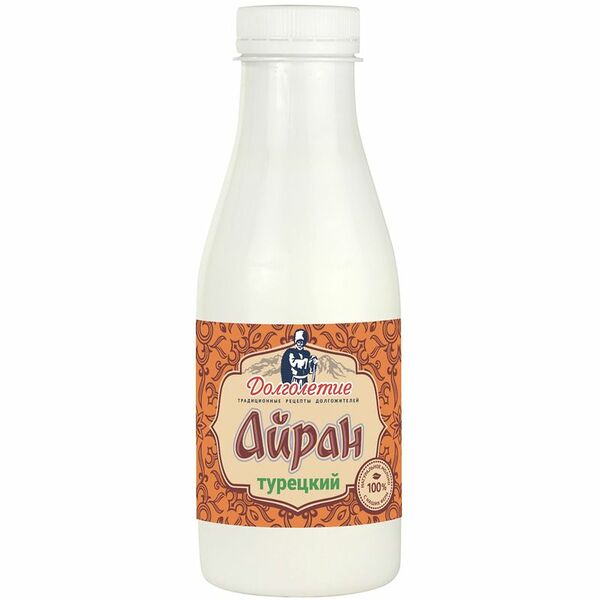 Айран Долголетие Турецкий 1.8% 300 мл