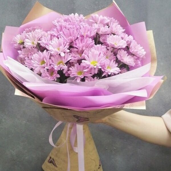 Нежный букет Хризантем