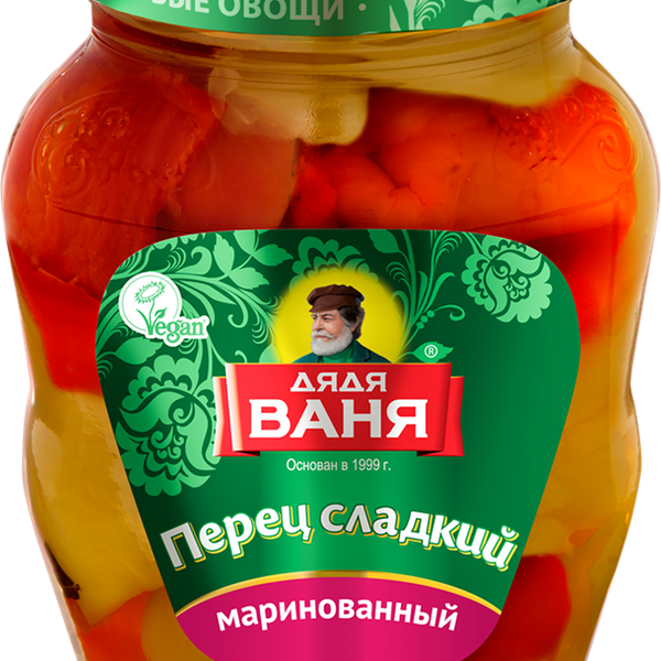 Перец маринованный Дядя Ваня сладкий 680 г