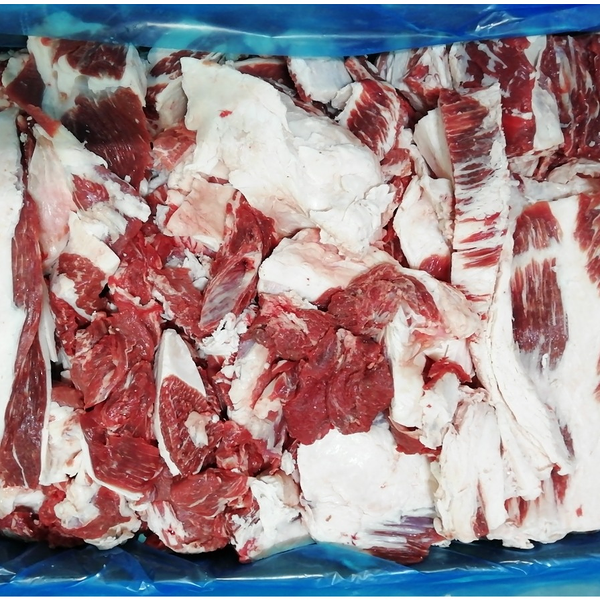 Тримминг из мяса мраморной говядины 60% Primebeef замороженный ~20 кг