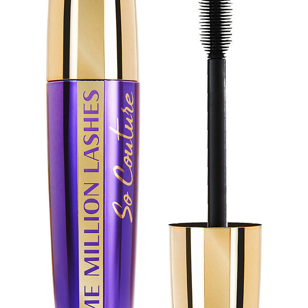 L'Oreal Paris Тушь для ресниц VOLUME MILLION LASHES SO COUTURE для объема и разделения, черная, 9.5 мл