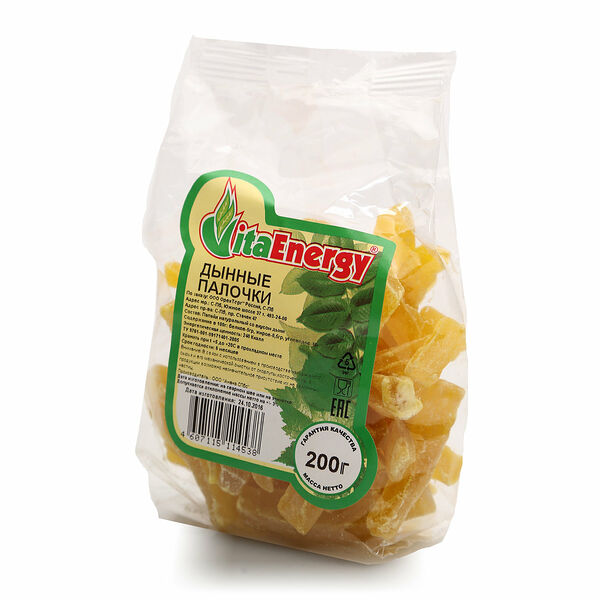 Дынные палочки ТМ VitaEnergy (ВитаЭнерджи)