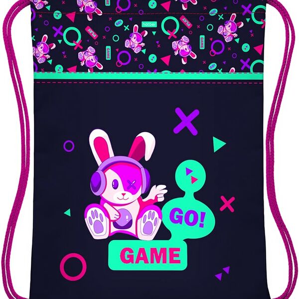 Мешок для сменной обуви Hatber КиберЗайка  33*42см