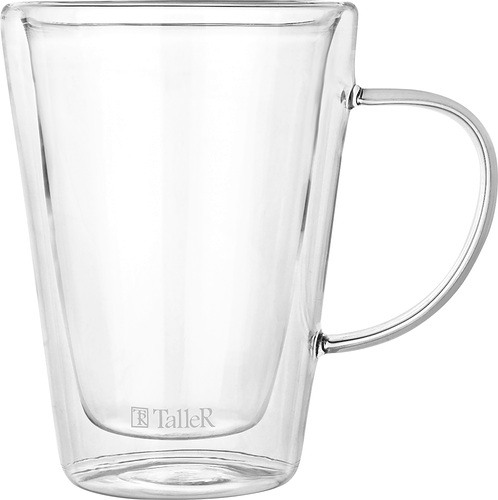 Кружка TALLER Essentia, двойное стекло, 320мл, Арт. TR-99315