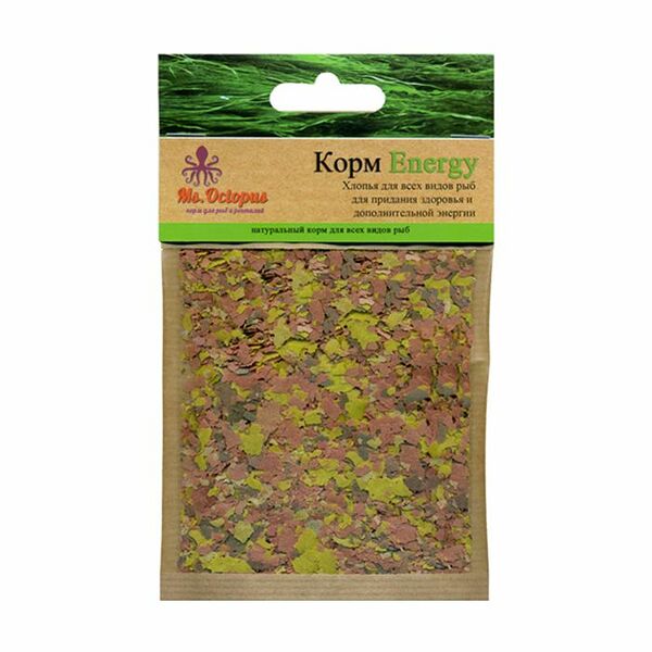 Корм для рыб MS.OCTOPUS Energy Хлопья