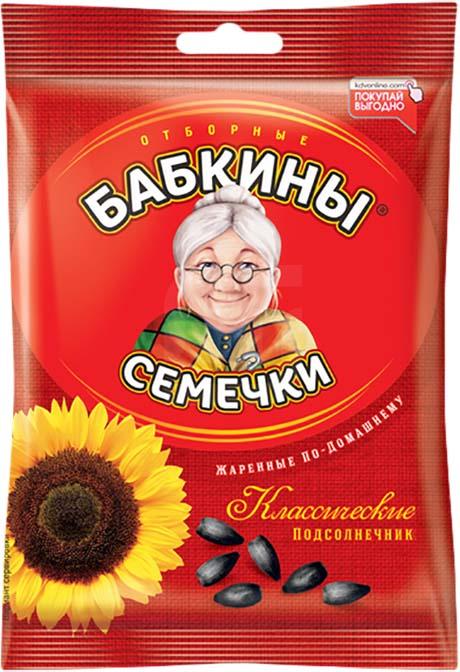 

Семена подсолнечника Бабкины Семечки жареные