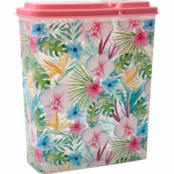 Емкость Phibo для сыпучих продуктов с декором в ассортименте, 2.3л