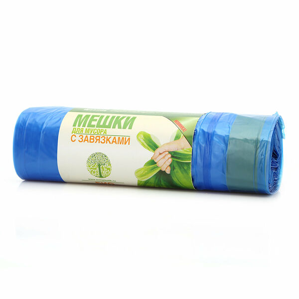 Мешки для мусора с завязками ТМ БИО