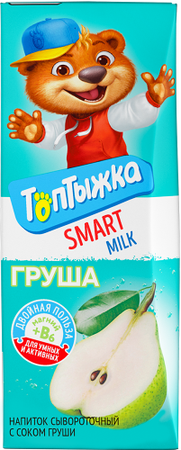 Напиток Топтыжка сывороточный груша