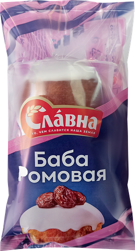 Ромовая баба ХЛЕБОЗАВОД №7, 100г