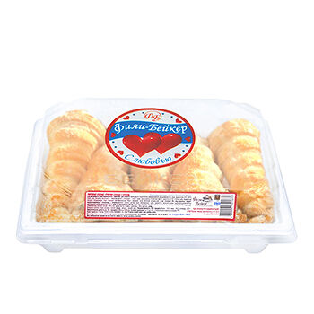 Пирожные Фили-Бейкер Трубочки слоеные с кремом, 100г