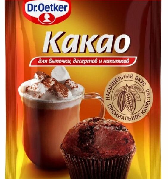 Какао-порошок Dr. Oetker