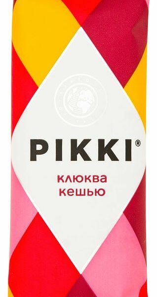Батончик Pikki клюква-кешью, 35г