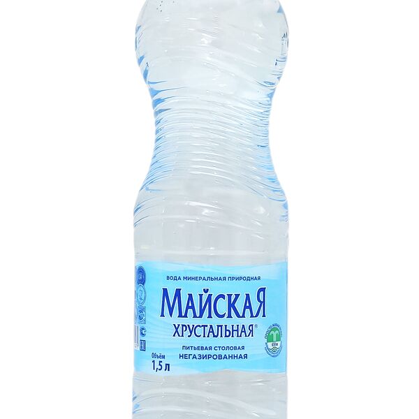 Вода минеральная Майская Хрустальная негазированная