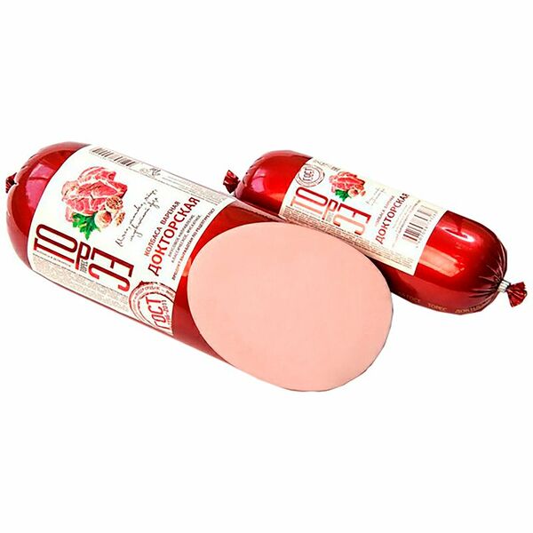 Колбаса варёная Торес Докторская высший сорт, 500г