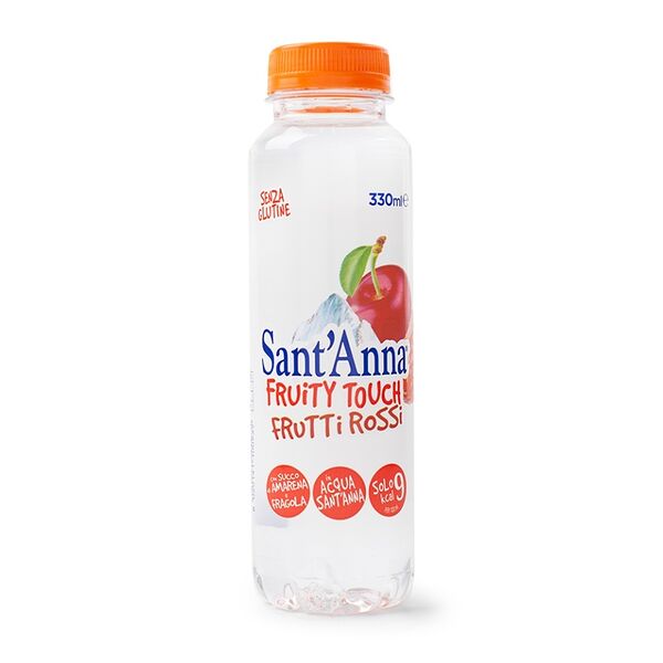 Напиток негазированный Sant'Anna Fruity Touch со вкусом клубники и вишни 0.33 л