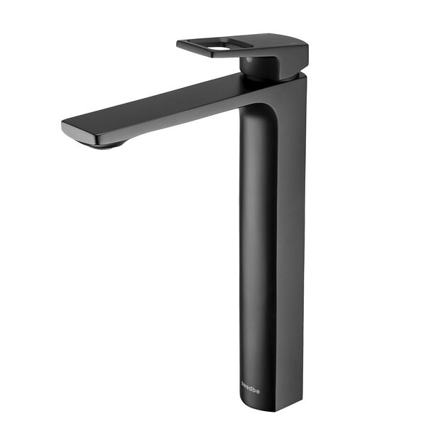 Смеситель для раковины Swedbe Kronos 2015B, высокий, черный