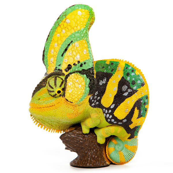 EXOPRIMA Фигурка йеменского хамелеона, жёлто-зелёная