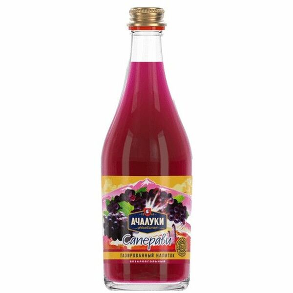 Напиток газированный Ачалуки Саперави безалкогольный 500 мл