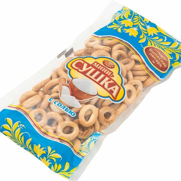 Мини-сушки Волжский Пекарь с солью, 180г