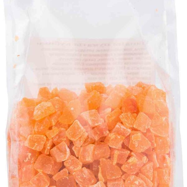 Цукаты из папайи кубики