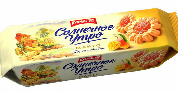 Печенье Кухмастер Солнечное утро с манго 240г