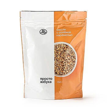 Мюсли Просто Азбука со вкусом соленая карамель