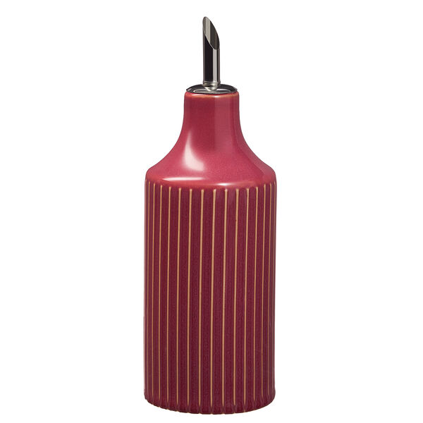 Flomik бутылка для масла, 6,5х20см, 330мл, фарфор, красный