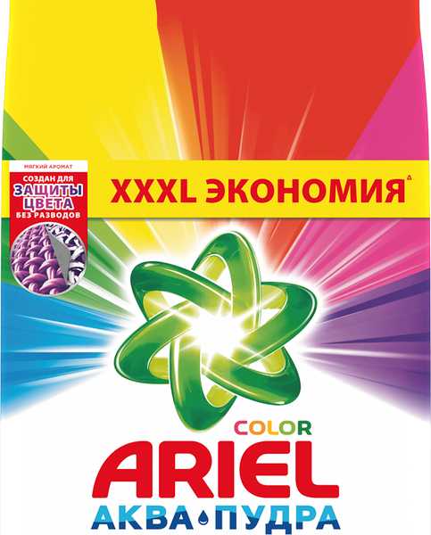 Стиральный порошок для цветного белья ARIEL Color, автомат