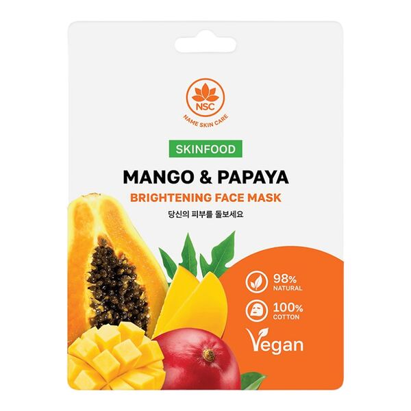  Маска для лица Name Skin Care Skinfood манго и папайя