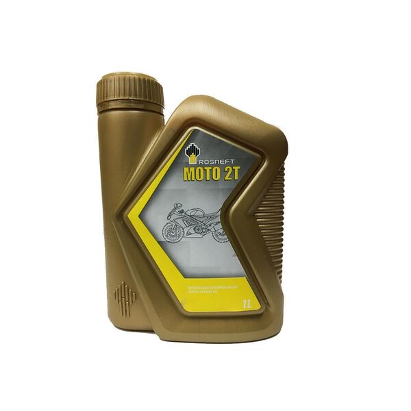 Масло моторное д/двухтактных двигателей Роснефть MOTO 2T 1л