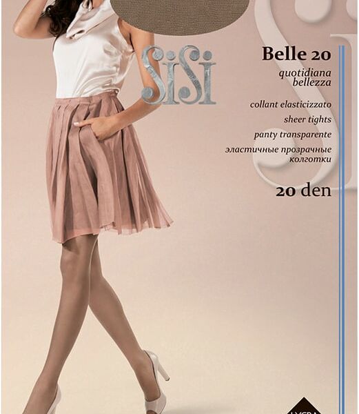 Колготки SiSi Belle 20 Miele Светло-бежевый Размер 2