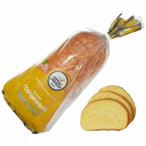 Батон Горчичный Пеко нарезка