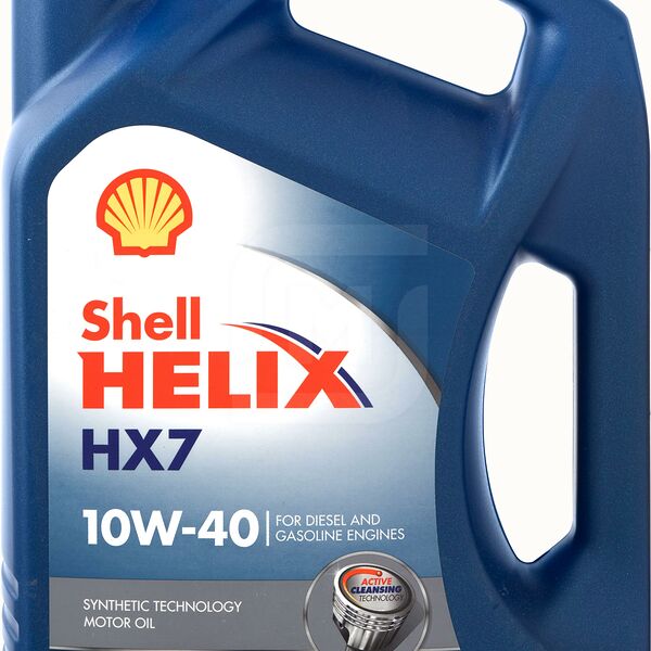Моторное масло Shell Helix HX7 A3/B4 10w-40 4л