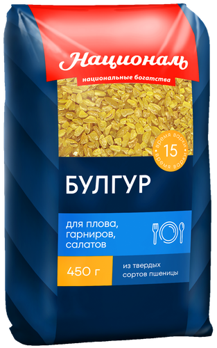 

Крупа Булгур Националь 450 г