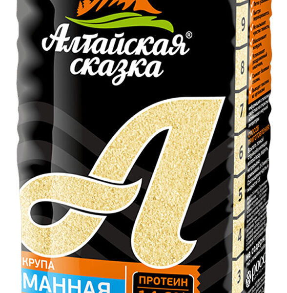 Крупа манная Алтайская Сказка Марка М 700г