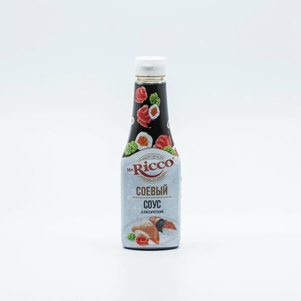 Соевый соус Mr.Ricco Классический 320г пэт-бутылка