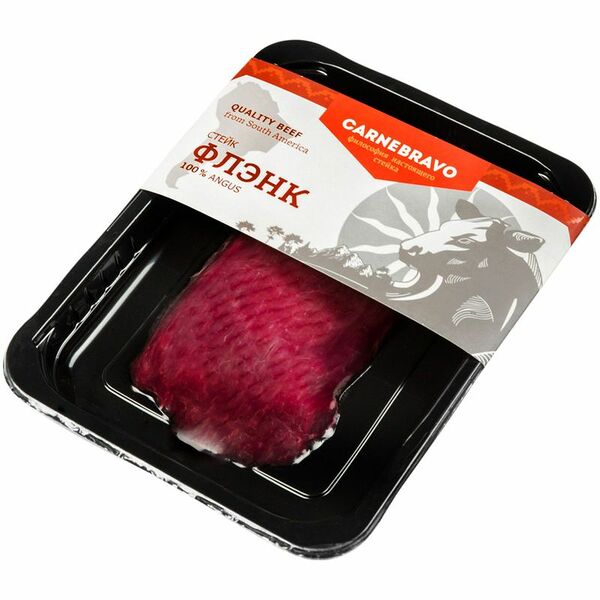 Стейк Carnebravo Флэнк мясной категории А, 200г