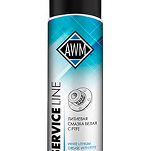 Смазка литиевая белая с PTFE AWM, в аэроз. уп. 650 мл.