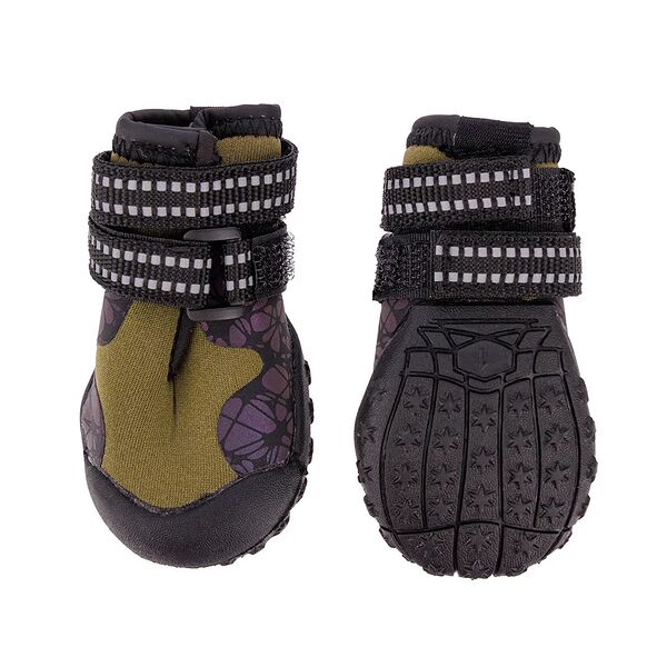 Ботинки на липучках зеленые XS