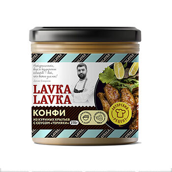 Конфи из куриных крыльев с соусом «Терияки», LavkaLavka