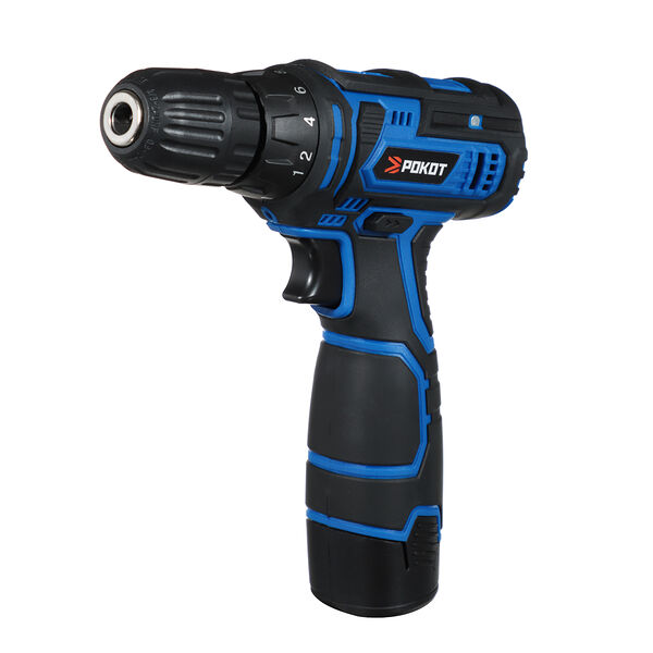 Рокот дрель-шуруповерт аккум. дша-12в, 0-550 об/мин, 1,3 li-on (1), 21 н*м, подсветка