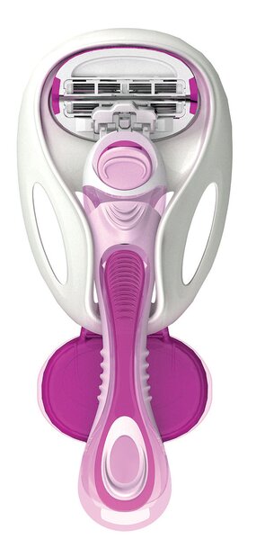 

Бритва женская Dorco Eve 6 Simple 3 plus 3 Blade System Razor, 2 сменные кассеты