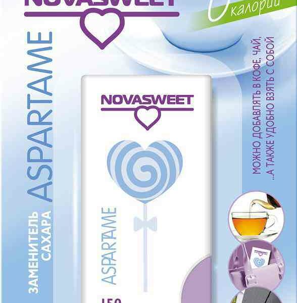 Подсластитель Nowasweet Аспартам в таблетках