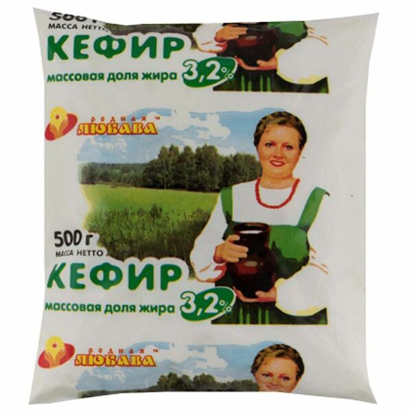 Кефир Любава 3.2%