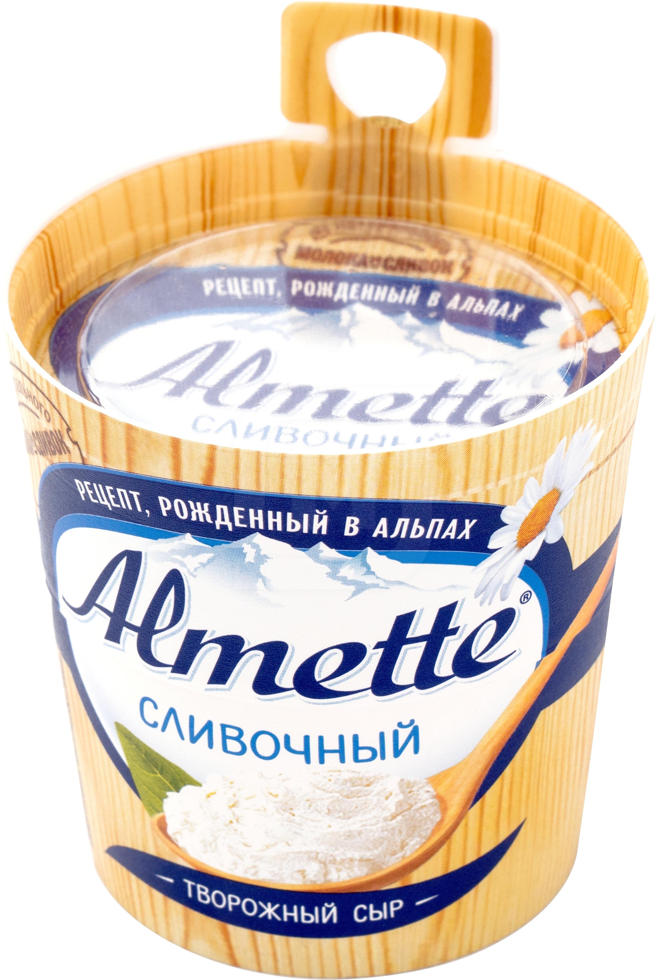 

Сыр творожный Almette Сливочный 60%